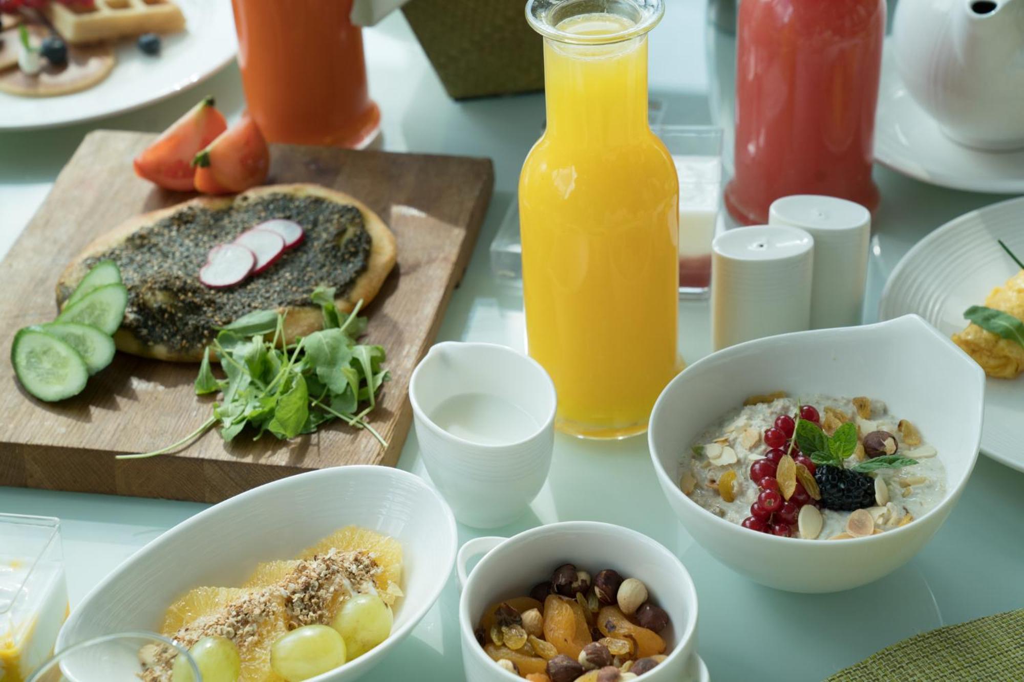 ホテル アンマン ロタナ エクステリア 写真 A healthy breakfast